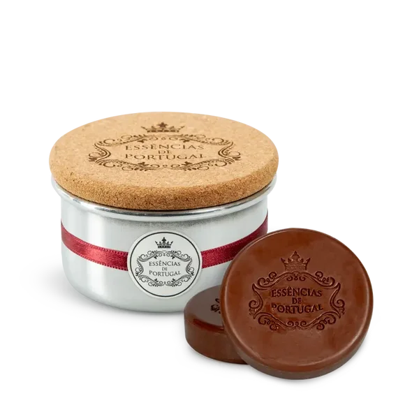Coffret Savons Artisanaux Écrin Aluminium & Liège "Guarda-Jóias"