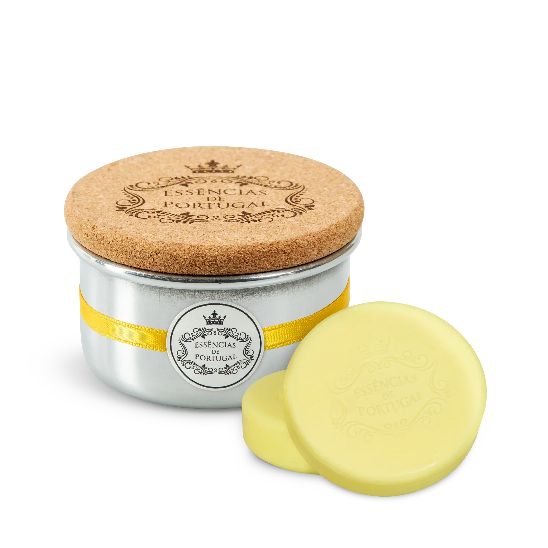 Coffret Savons Artisanaux Écrin Aluminium & Liège "Guarda-Jóias"