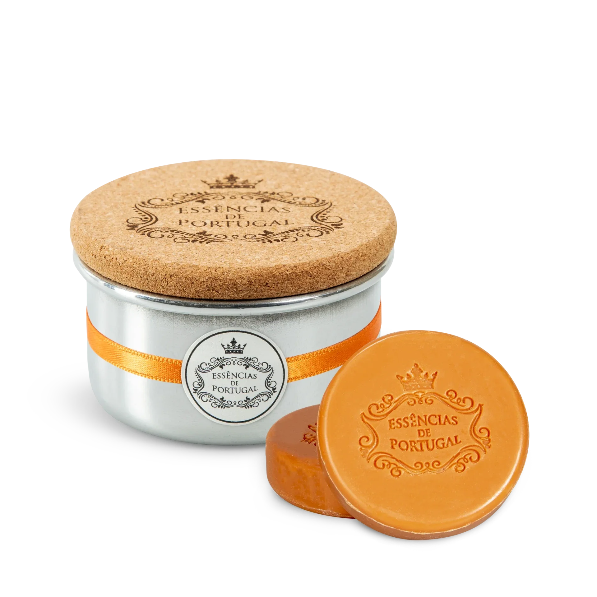 Coffret Savons Artisanaux Écrin Aluminium & Liège "Guarda-Jóias"