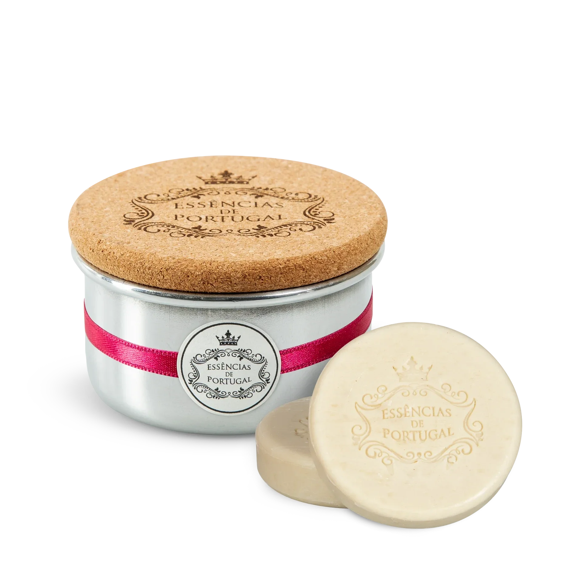 Coffret Savons Artisanaux Écrin Aluminium & Liège "Guarda-Jóias"