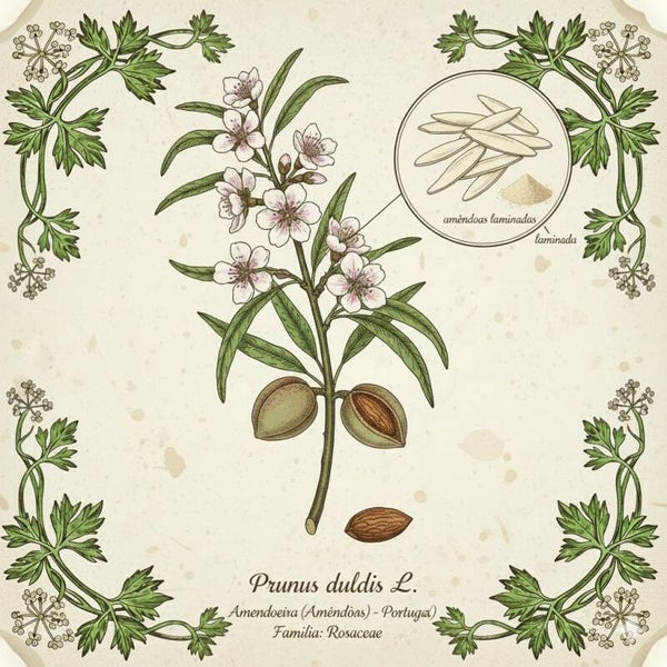 Amande en Lamelle - (Prunus dulcis) - Amêndoa laminada