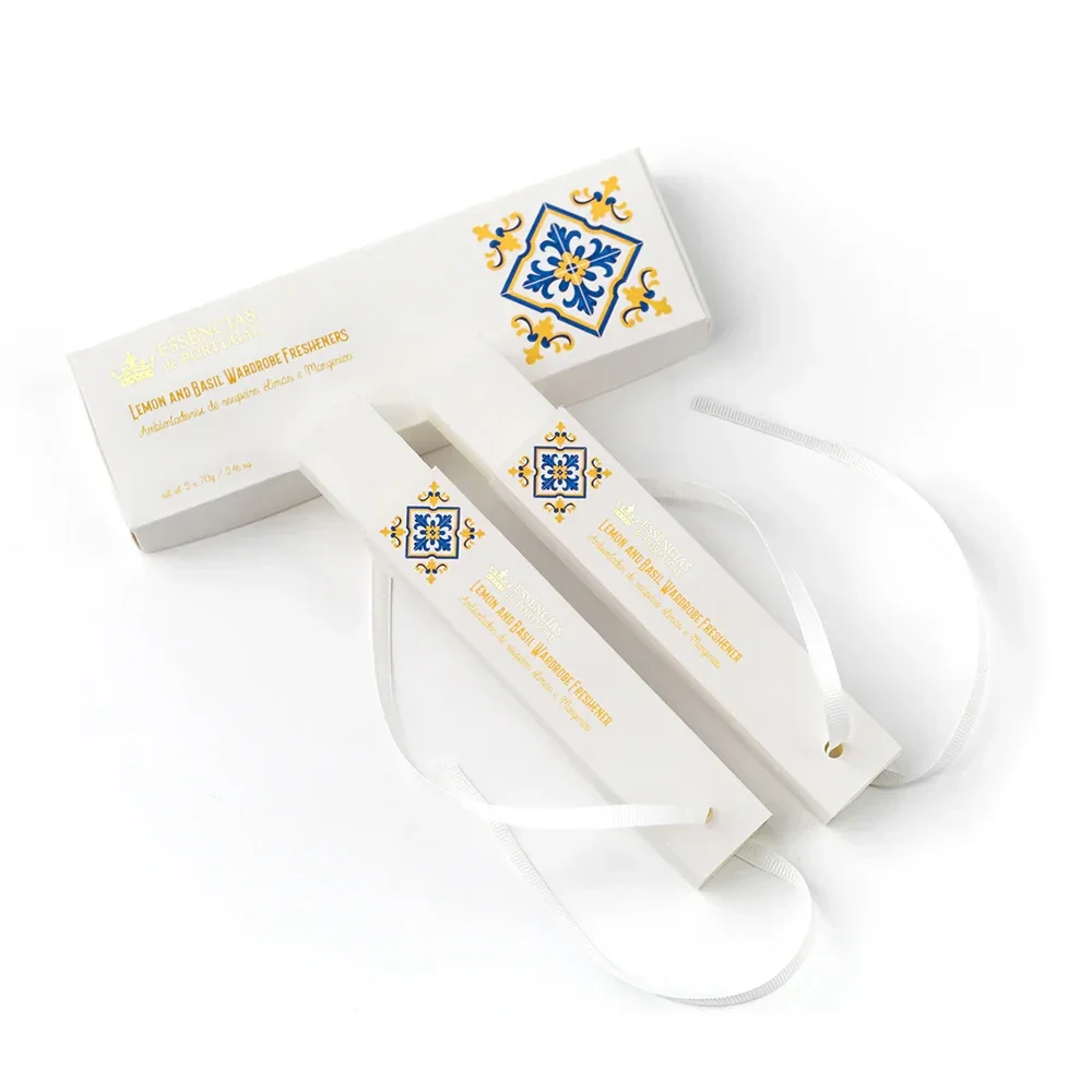 Palets Parfumés d'Ambiance Azulejos de Portugal – Citron et Basilic Fin (Manjerico)