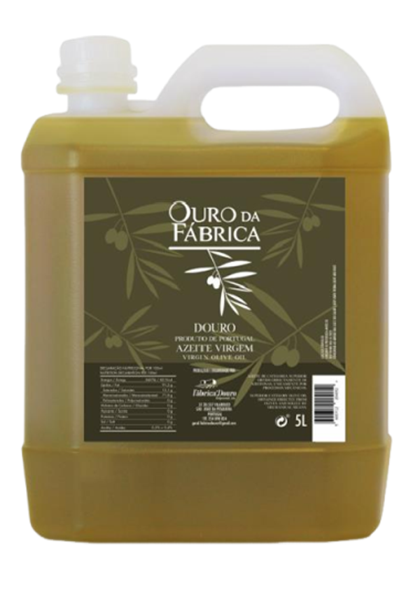Huile d'Olive Vierge Ouro da Fábrica en Garrafão (Bidon) 5L