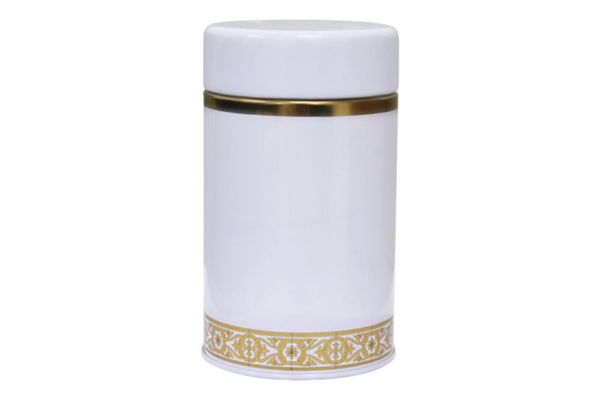 Boîte Métallique Premium Blanc  - Haute Conservation