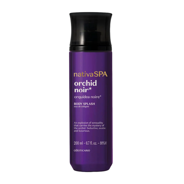 Body Splash Nativa Spa Orchidée Noire