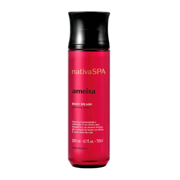 Brume Corporelle Parfumée Nativa SPA Ameixa (Prune) - Body Splash Rafraîchissant et Polyvalent