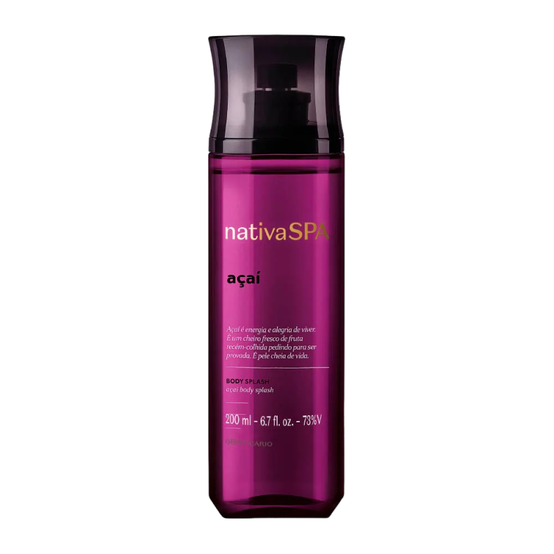 Brume Corporelle Parfumée Nativa SPA Açaí - Body Splash Énergisant et Polyvalent