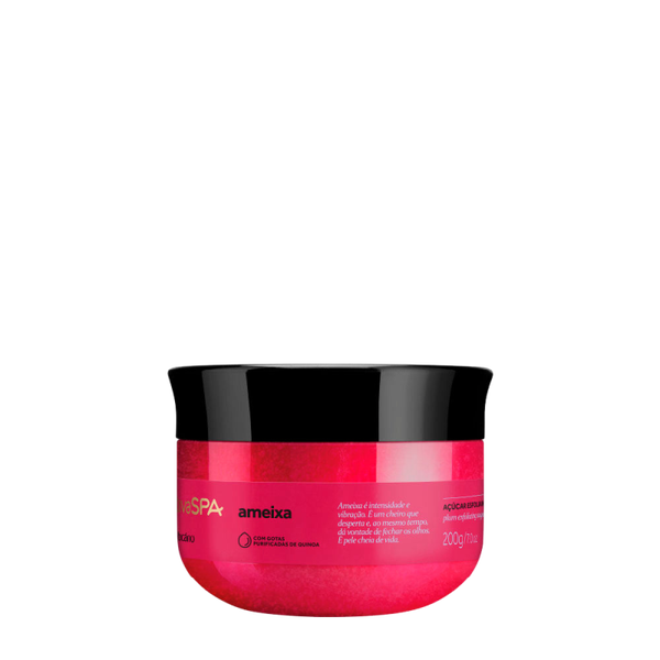 Sucre Exfoliant Corporel Nativa SPA Ameixa (Prune) - Gommage Doux et Purifiant