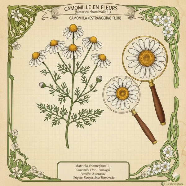 Camomille Fleurs - (Matricaria Chamomilla L.) - Camomila Flor