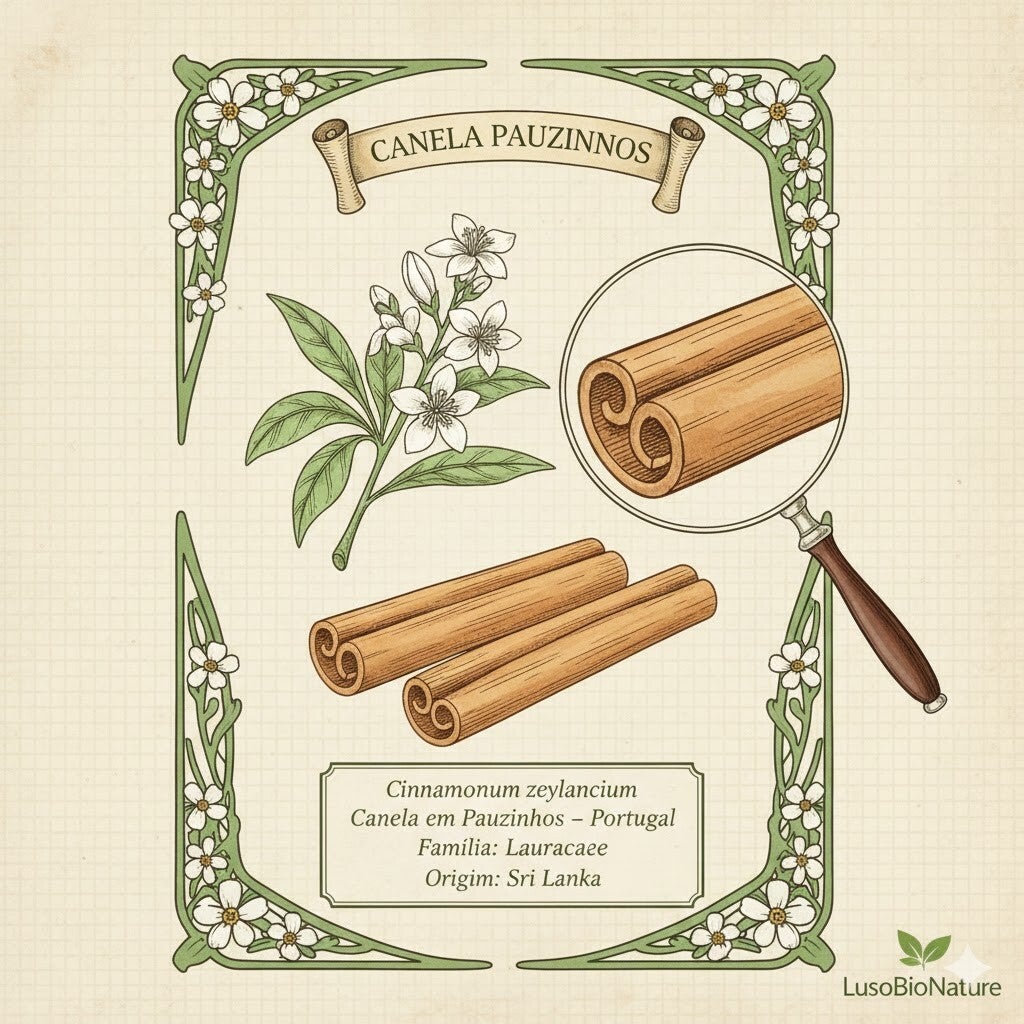 Cannelle de Ceylan Bâtons 7 cm - (Cinnamomum Zeylanicum) - Canela Pauzinhos