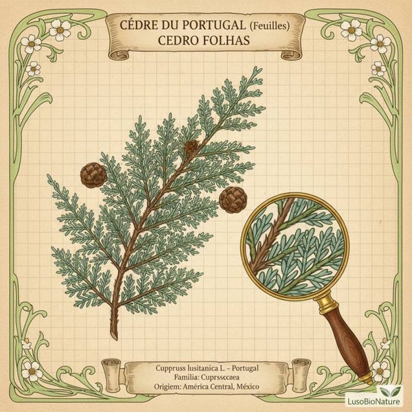 Cèdre du Portugal - (Cupressus lusitanica L.) - Cedro Folhas