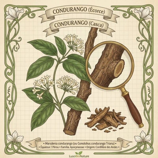 Condurango Écorce  - (Gonolobus condurango Triana) - Condurango Casca