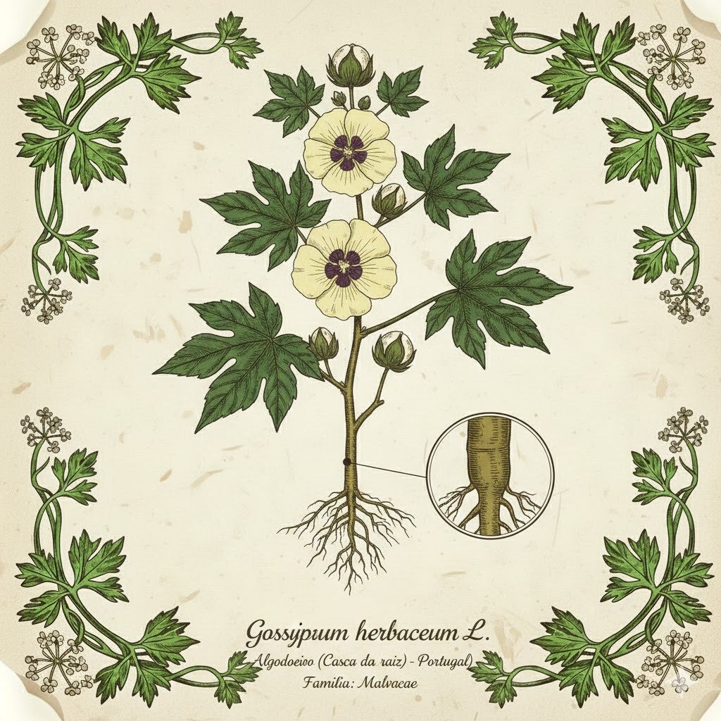 Cotonnier Écorce - (Gossypium herbaceum) - Algodoeiro