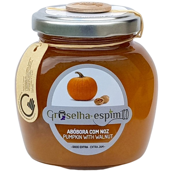 Confiture Artisanale de Potiron aux Noix – 240g