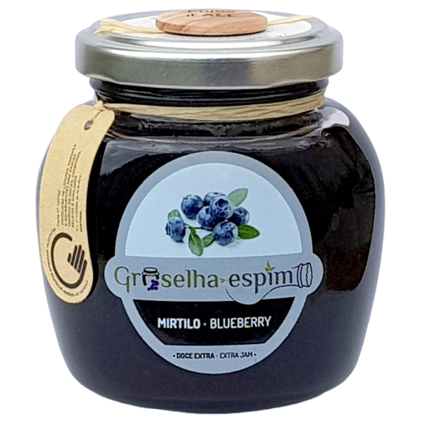 Confiture Artisanale Extra de Myrtilles – 245g