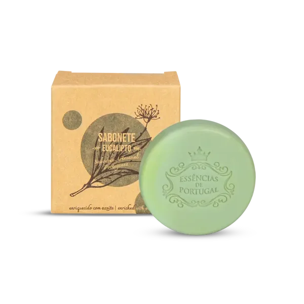 Savon Artisanal à l'Eucalyptus & Huile d'Olive