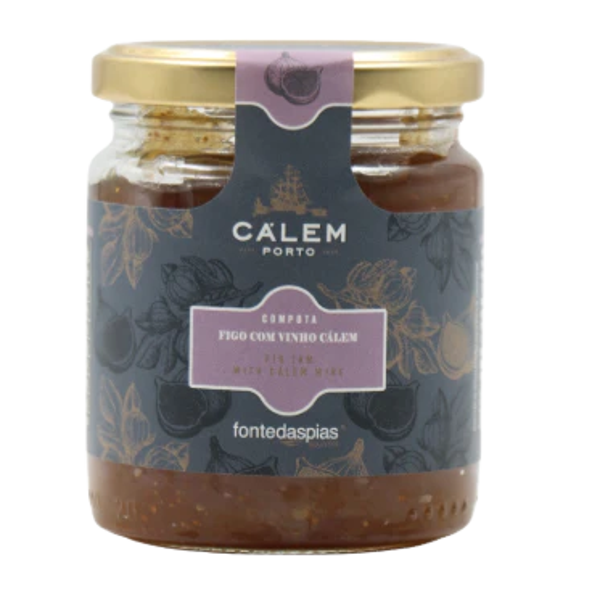 Confiture Artisanale de Figues au Porto Cálem – 300g