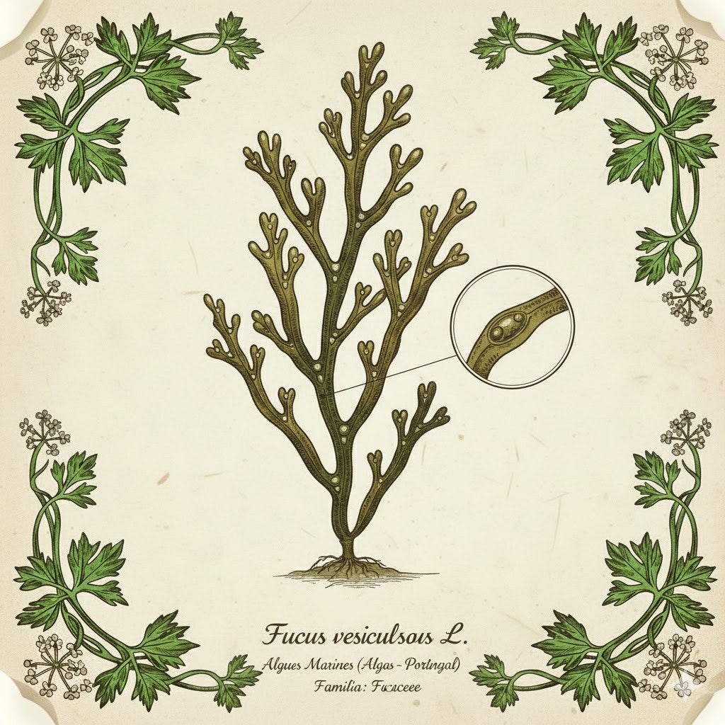 Fucus Algues Marines Plante - (Fucus vesiculosus L.) - Algas Marinhas