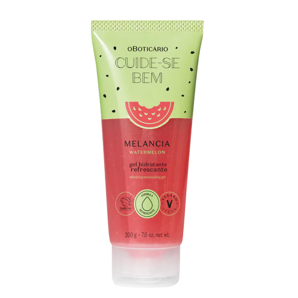 Gel Hydratant Rafraîchissant Cuide-se Bem Melancia (Pastèque)