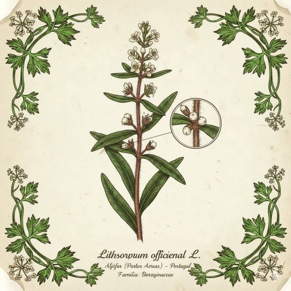 Grémil Officinal Parties Aériennes - (Lithospermum officinale L.) - Aljôfar