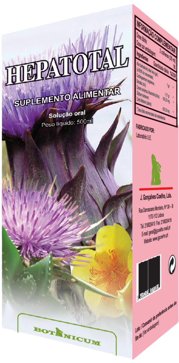 Hepatotal (extrait aqueux) 500ml