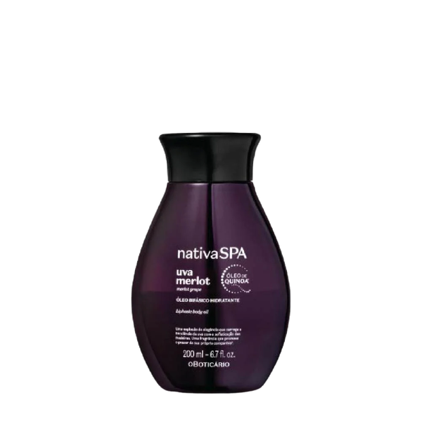 Huile Biphasée Hydratante Nativa Spa Uva Merlot (Raisin)