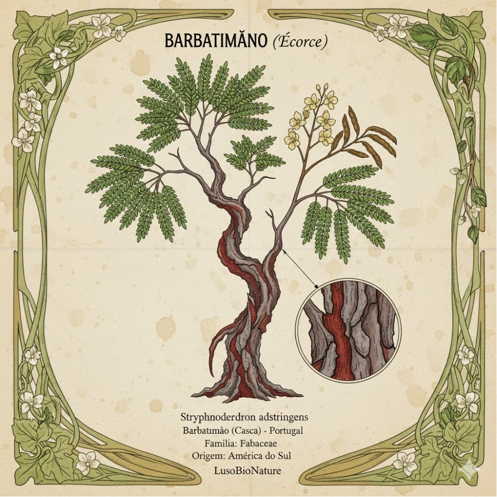 Barbatimão Écorce - (Stryphnodendron barbatima) - Barbatimão Casca