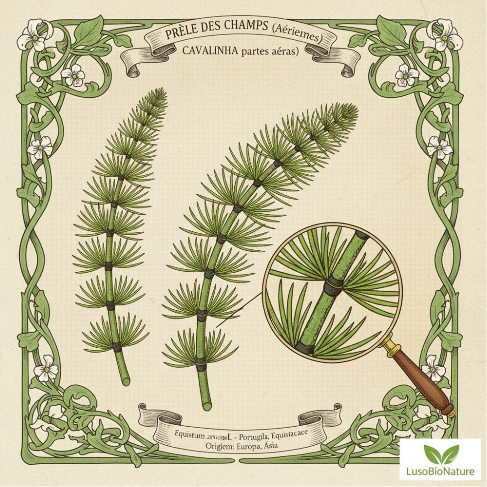 Prêle des Champs Parties Aériennes - (Equisetum arvense L.) - Cavalinha