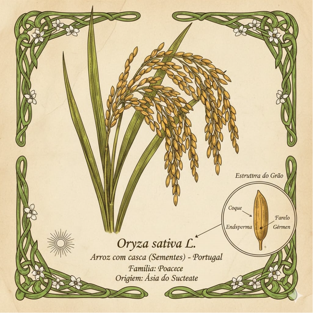 Riz avec coque - (Oryza sativa L.) - Arroz com casca (Sementes)