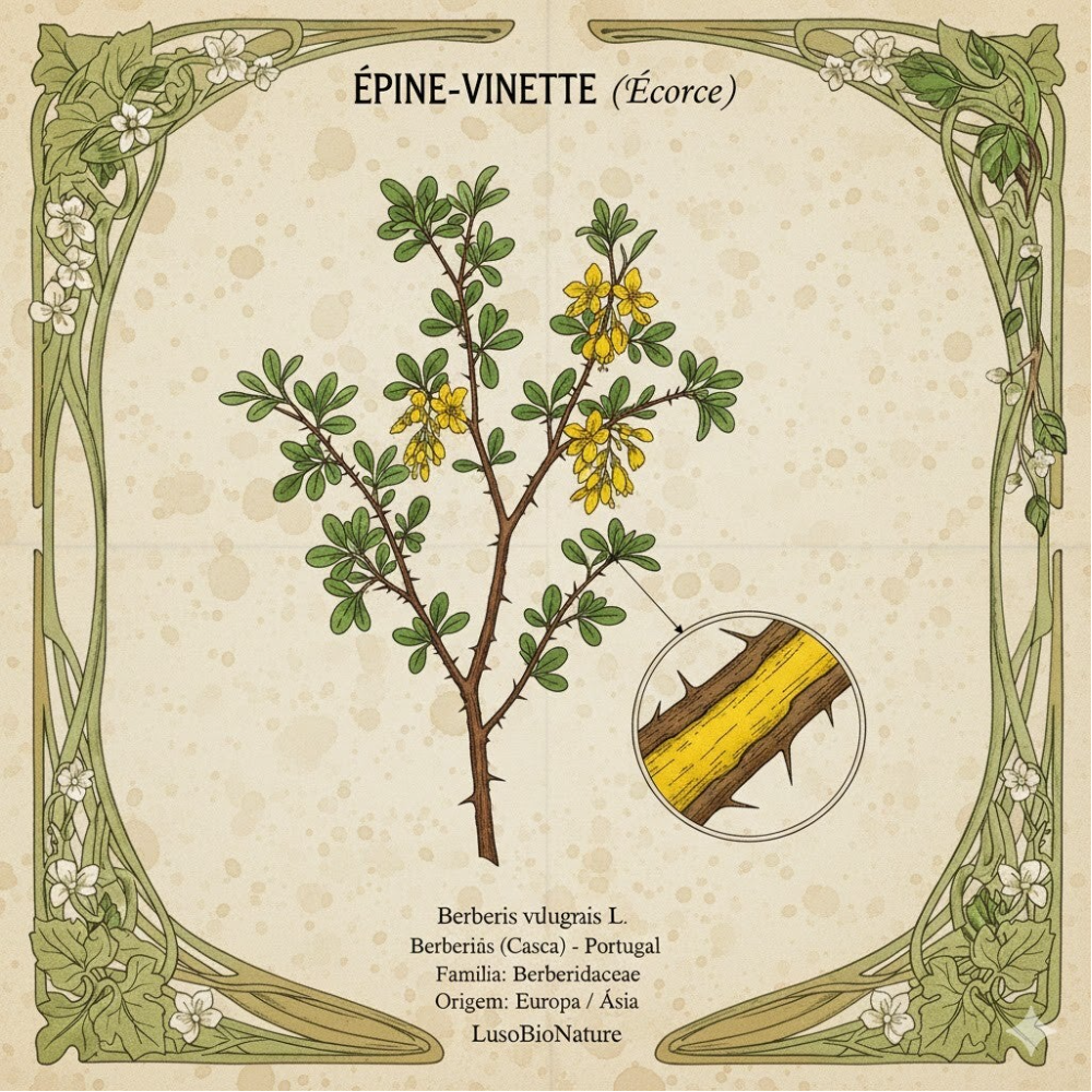 Épine-vinette Écorce - (Berberis vulgaris) - Berberis Casca