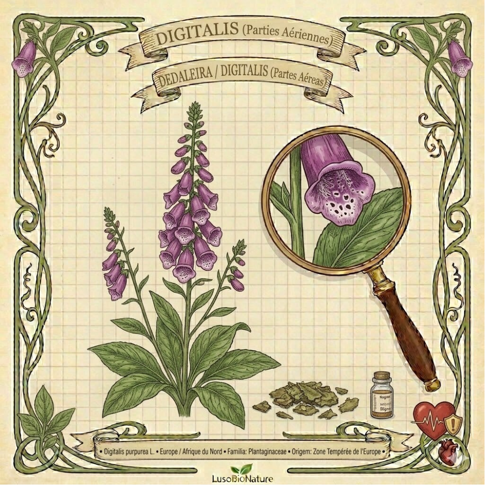 Digitale Pourpre - (Digitalis purpurea L.) - Dedaleira / Digitalis