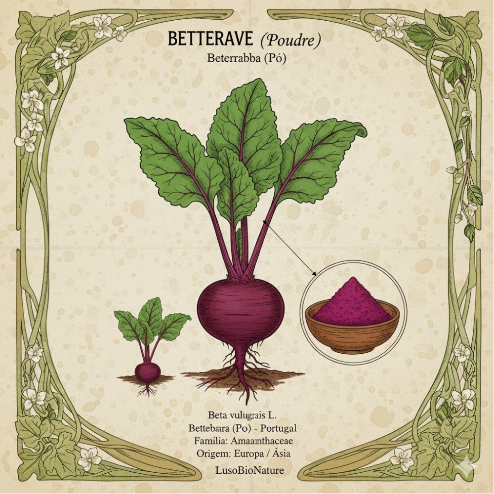 Betterave Poudre - (Beta Vulgaris L.) - Beterraba Pó
