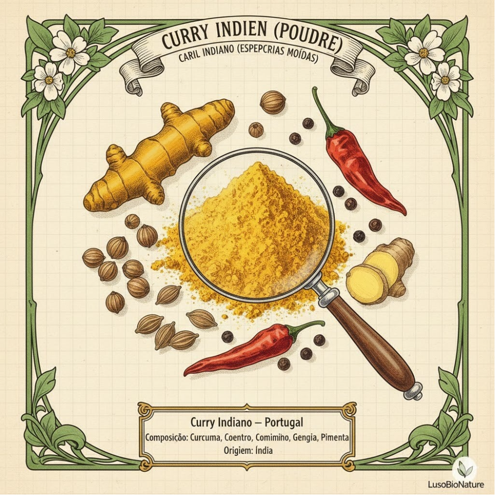 Curry Indien - Caril Indiano