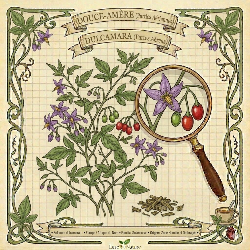 Douce-Amère Parties Aériennes - (Solanum dulcamara L.) - Dulcamara
