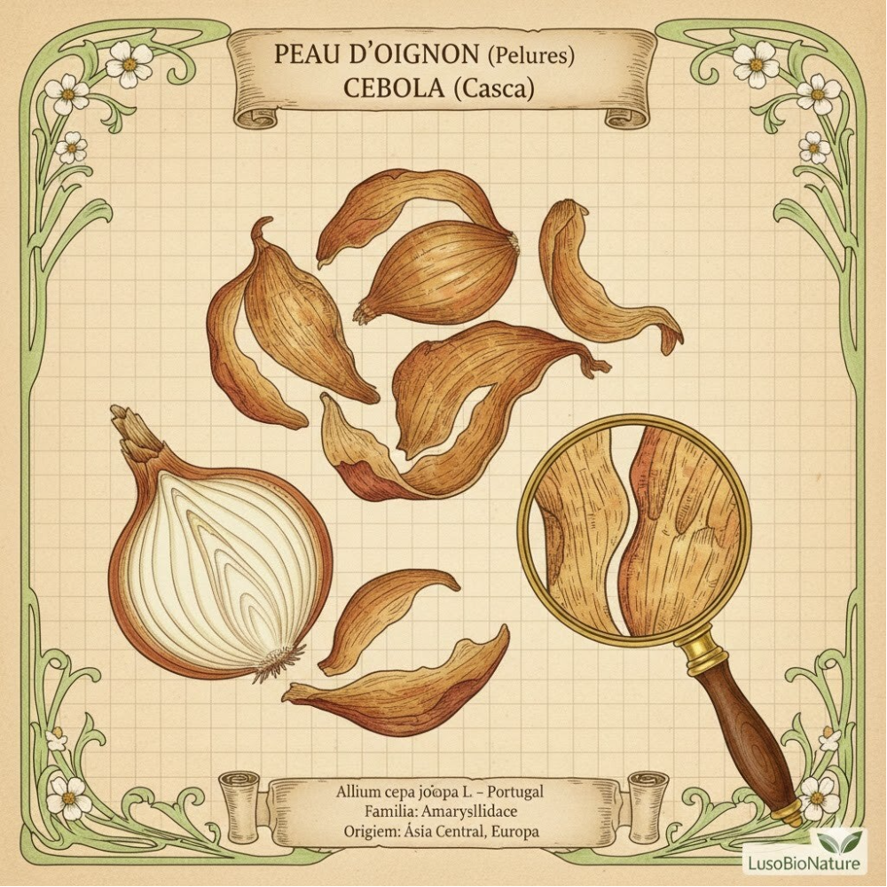 Oignon Peau - (Allium Cepa L.) - Cebola Casca