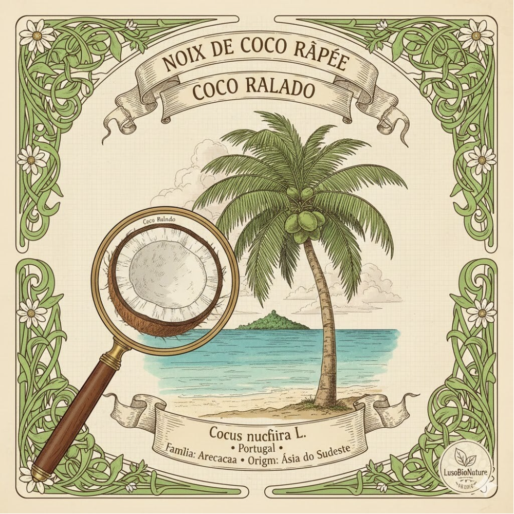 Noix de Coco Râpée - (Cocos nucifera L.) - Côco Ralado