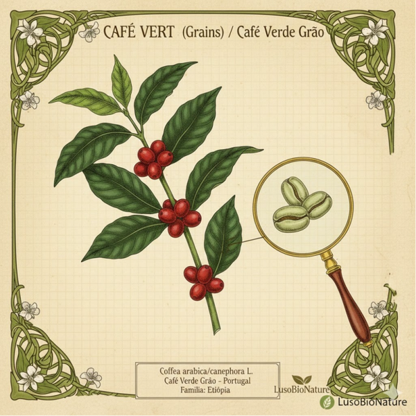 Café Vert Grains - (Coffea SP) - Café Verde Grão