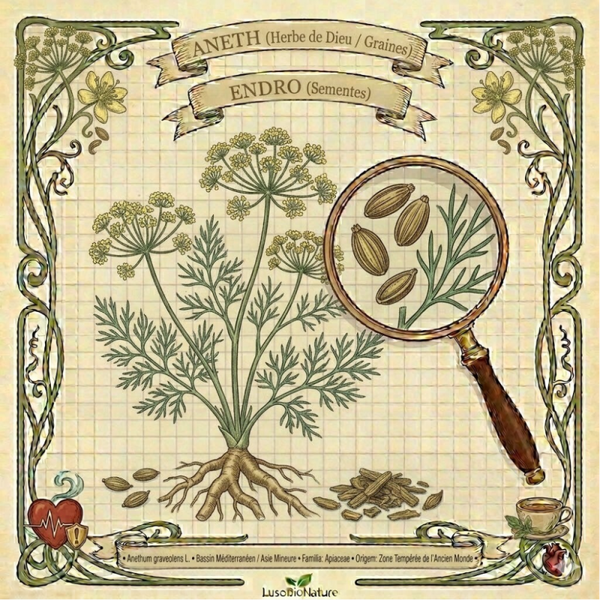 Aneth Graines - (Anethum graveolens L.) - Endro Sementes