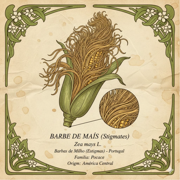 Barbe de Maïs Stigmates - (Zea mays L.) - Barbas de Milho Estigmas