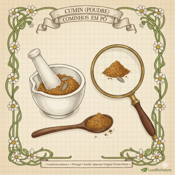Cumin en Poudre - (Cuminum cyminum L.) - Cominhos em Pó