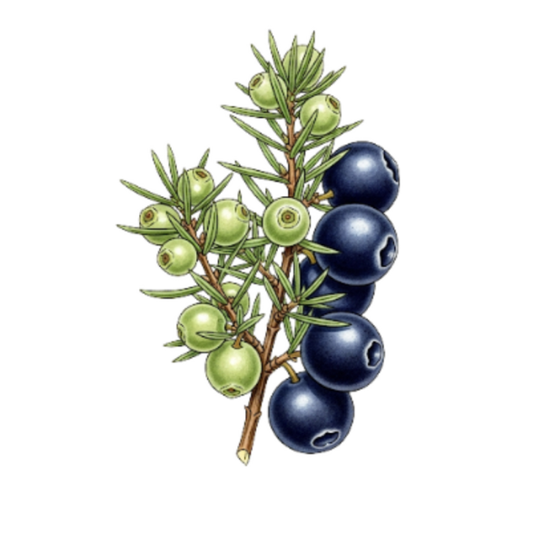 Genévrier Baie Noires / (Juniperos communis L.) / Junipero - Zimbro