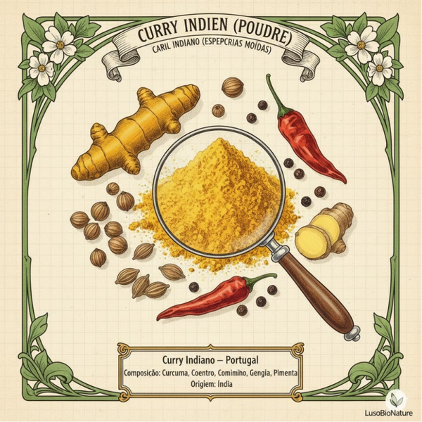 Curry Indien - Caril Indiano