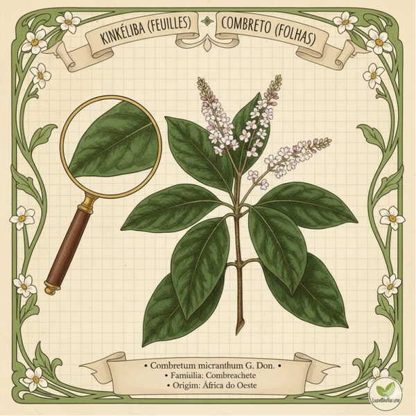 Kinkéliba  Feuilles - (Combretum micranthum G.) - Combreto Folhas