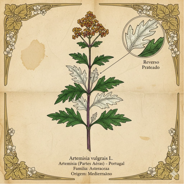 Armoise Partis Aériennes - (Artemisia vulgaris L.) - Artemísia