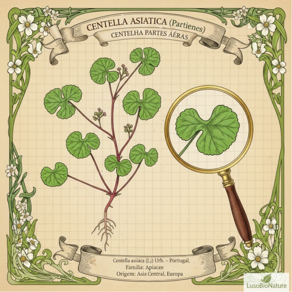 Centella Asiatica Parties Aériennes - (Hydrocotyle asiatica L.) - Centelha Asiática