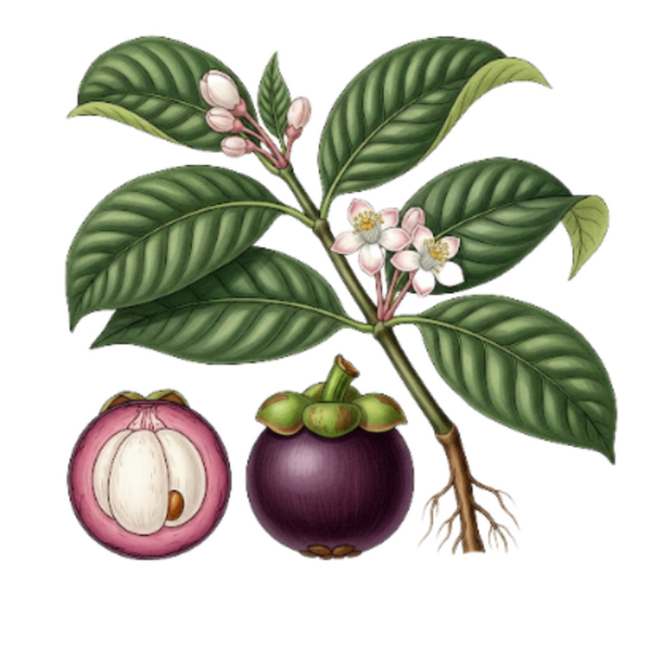 Mangoustan Fruits (Garcinia Mangostana L.) Mangostão Frutos