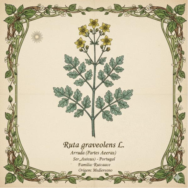 Rue officinale Parties Aériennes - (Ruta graveolens L.) - Arruda