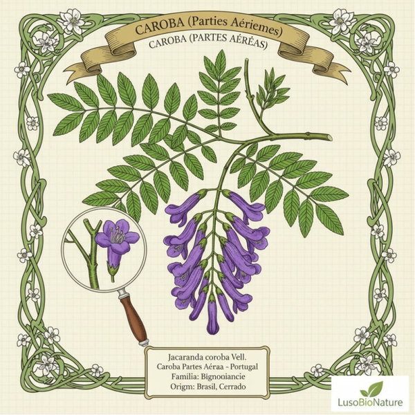 Caroba Parties Aériennes - (Jacaranda caroba Vellozo) - Caroba