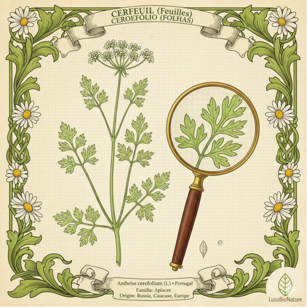 Cerfeuil Feuilles - (Anthriscus cerefolium L.) - Cerefólio Folhas