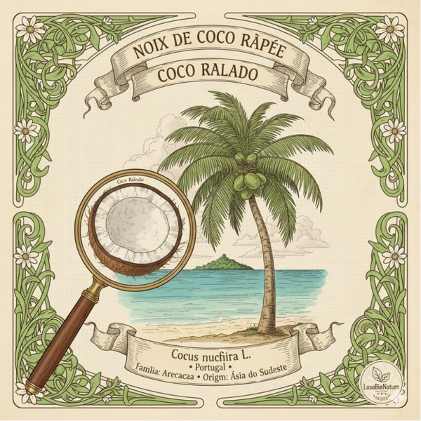 Noix de Coco Râpée - (Cocos nucifera L.) - Côco Ralado